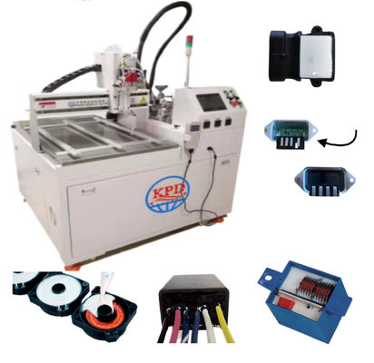2 部分液体ドーシングと木製包装材料の混合のための粘着器ポット機