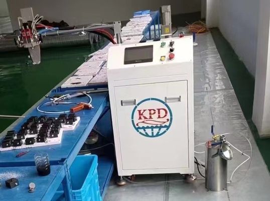 高精度 半自動 2 組分 粘着 混合 機 AB ポリウレタン 配給