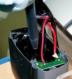 歯車ポンプメーター AB 部品樹脂の混合物配給システム