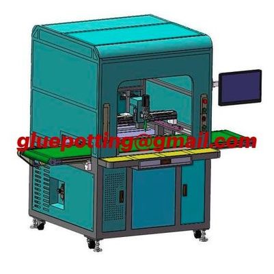 エポキシ樹脂の自動型成形機 3軸の粘着剤配送機
